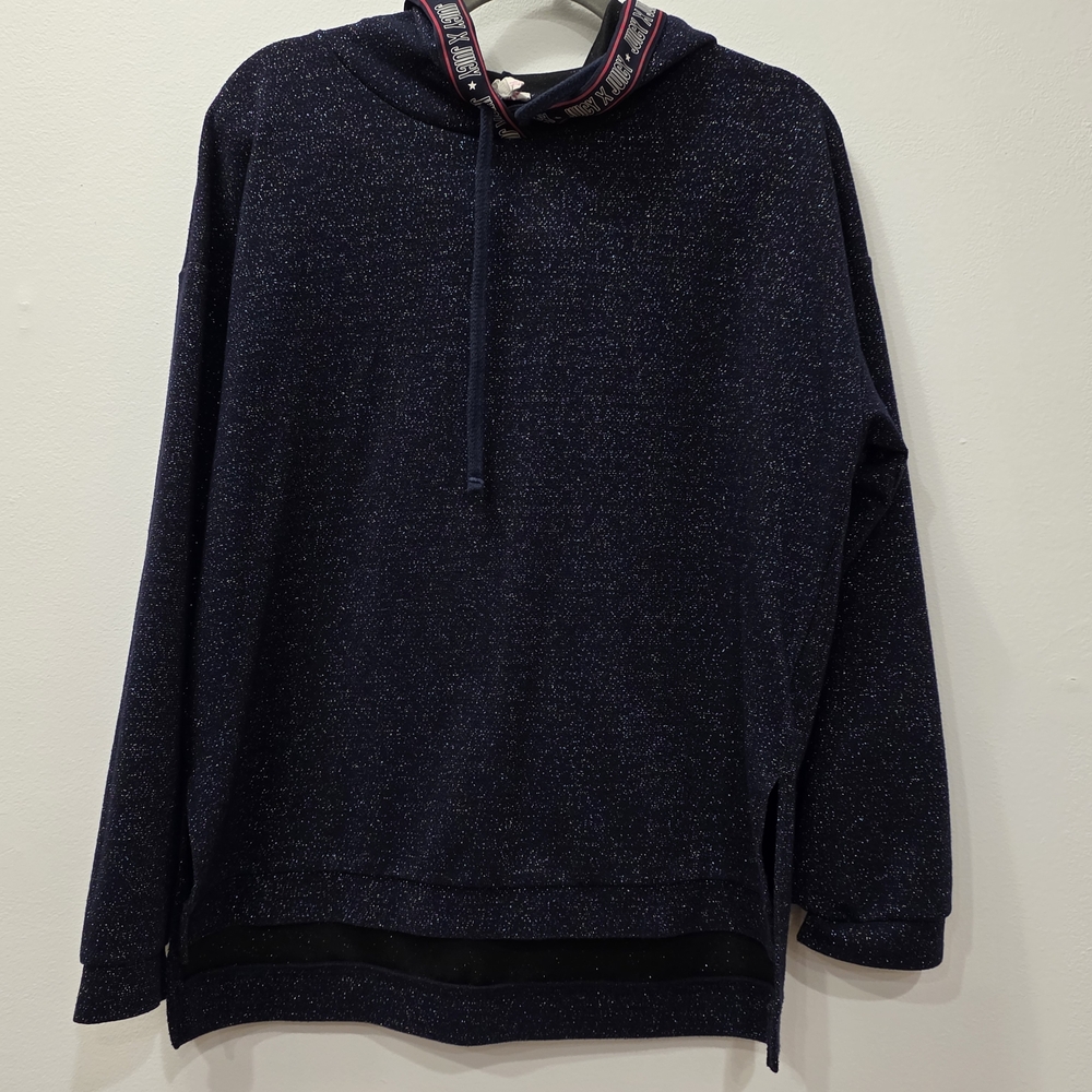 Navy Blue Sparkle Hoodie